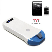 10/14Mhz high dual frequency portable wireless USG machine / Mini ultrasound scanner with ipad and android